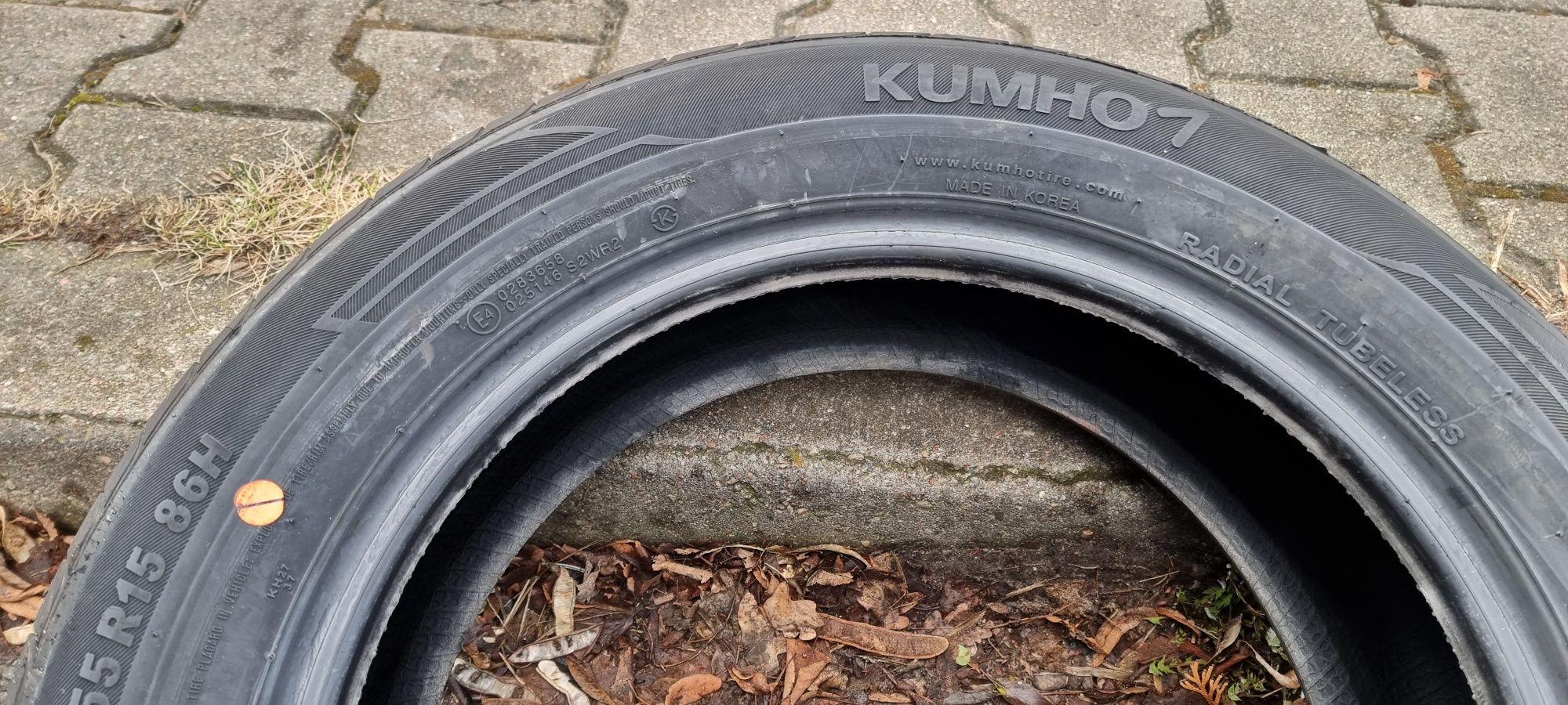 185/55r15 Kumho nowe letnie 4sztuki