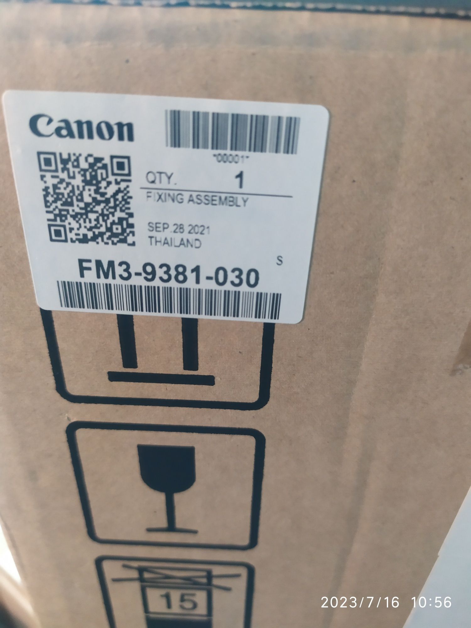 Продам узел термозакрепленияCanon  FM3-9381-030