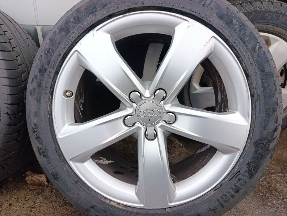 Audi A6 C8 Q5 A4 felgi alu 18 cali ładny stan z Niemiec oryginalne oe