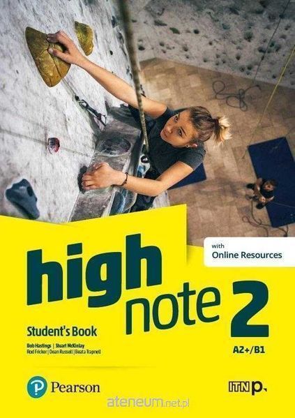 |NOWE| High Note 2 Podręcznik + Ćwiczenia + Benchmark Pearson