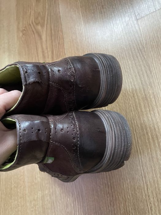 Черевики із натуральноі шкіри Італія snipe 42 розмір 27,5 см устілка