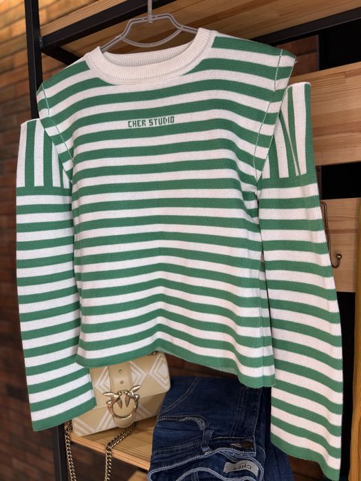 Тепла кофта Cher17 у смужку