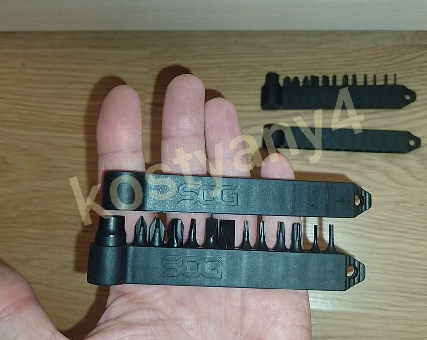 Оригінал! Набір біт для мультитула SOG Hex Bit Accessory Kit HXB-01