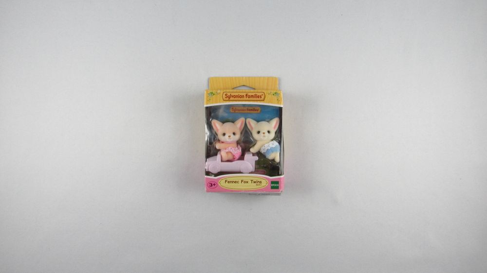 EPOCH Sylvanian Families Liski pustynne Fennec Fox Twins Figurki