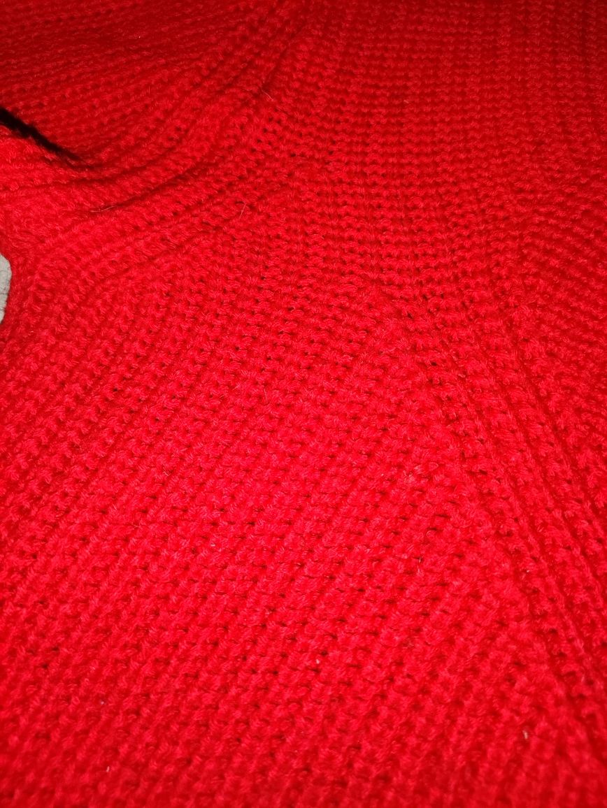 Sweter czerwony Primark rozmiar M