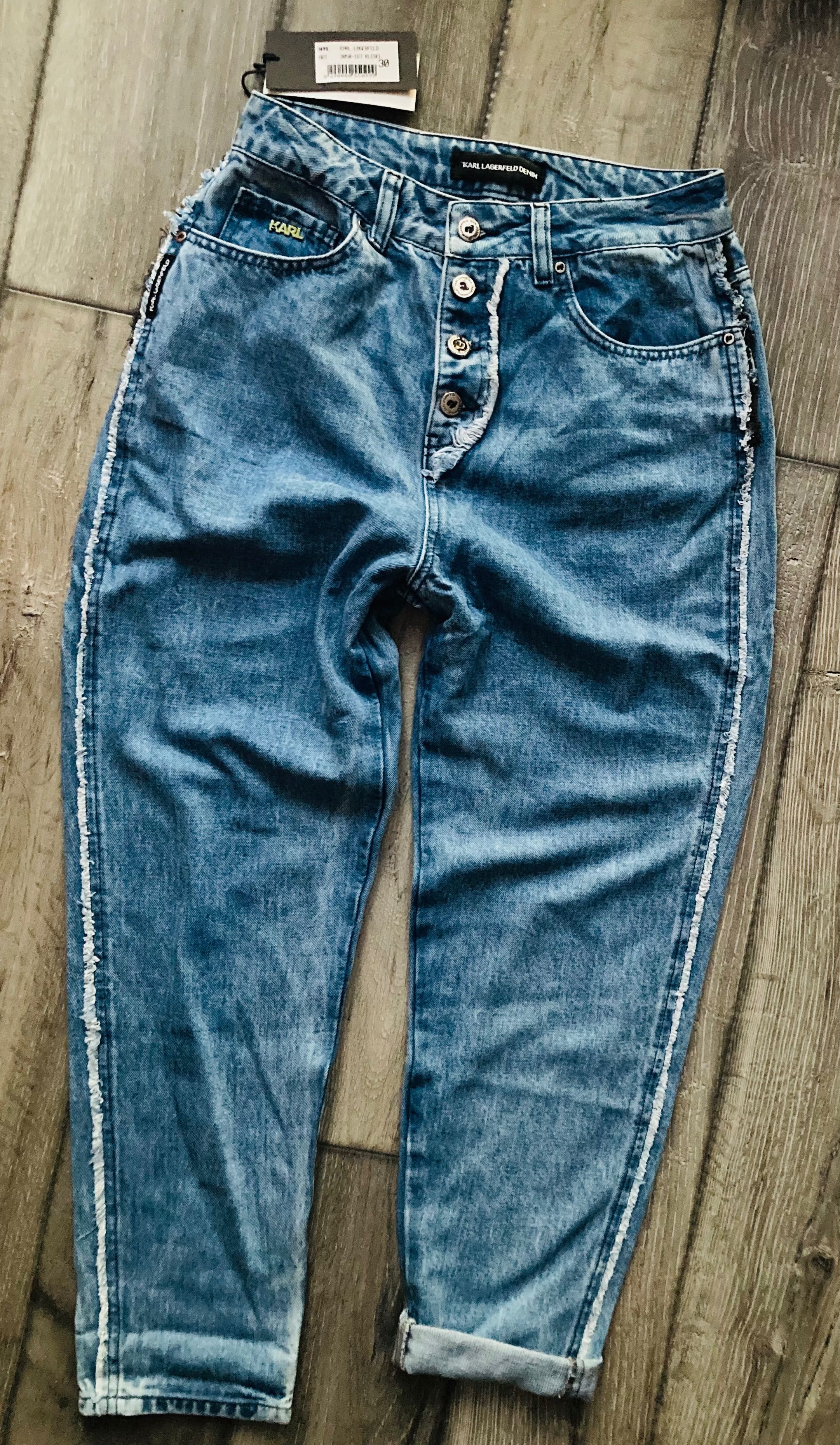 Nowe jeansy Karl Lagerfeld S