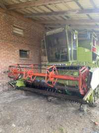 Claas Dominator 80 stan b.dobry 2 hedery