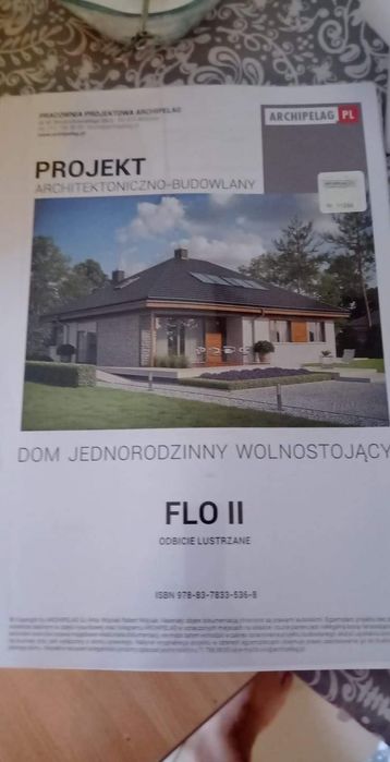 Nowy Projekt domu Flo ll Odbicie lustrzane powierzchnia 112,34m2 plus