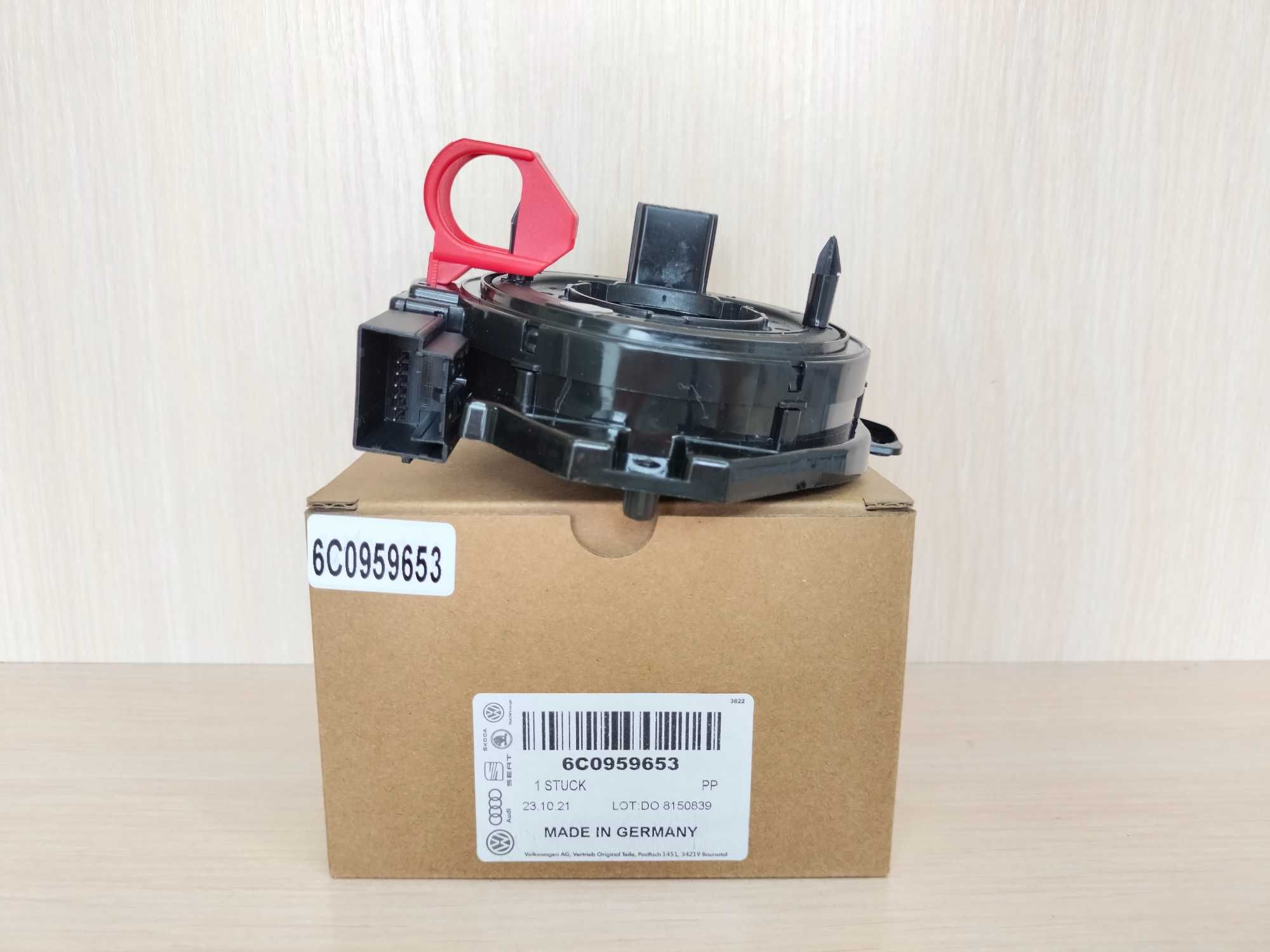 Шлейф керма, модуль SRS 6C0959653 Volksvagen Polo, Skoda Fabia 3, Seat