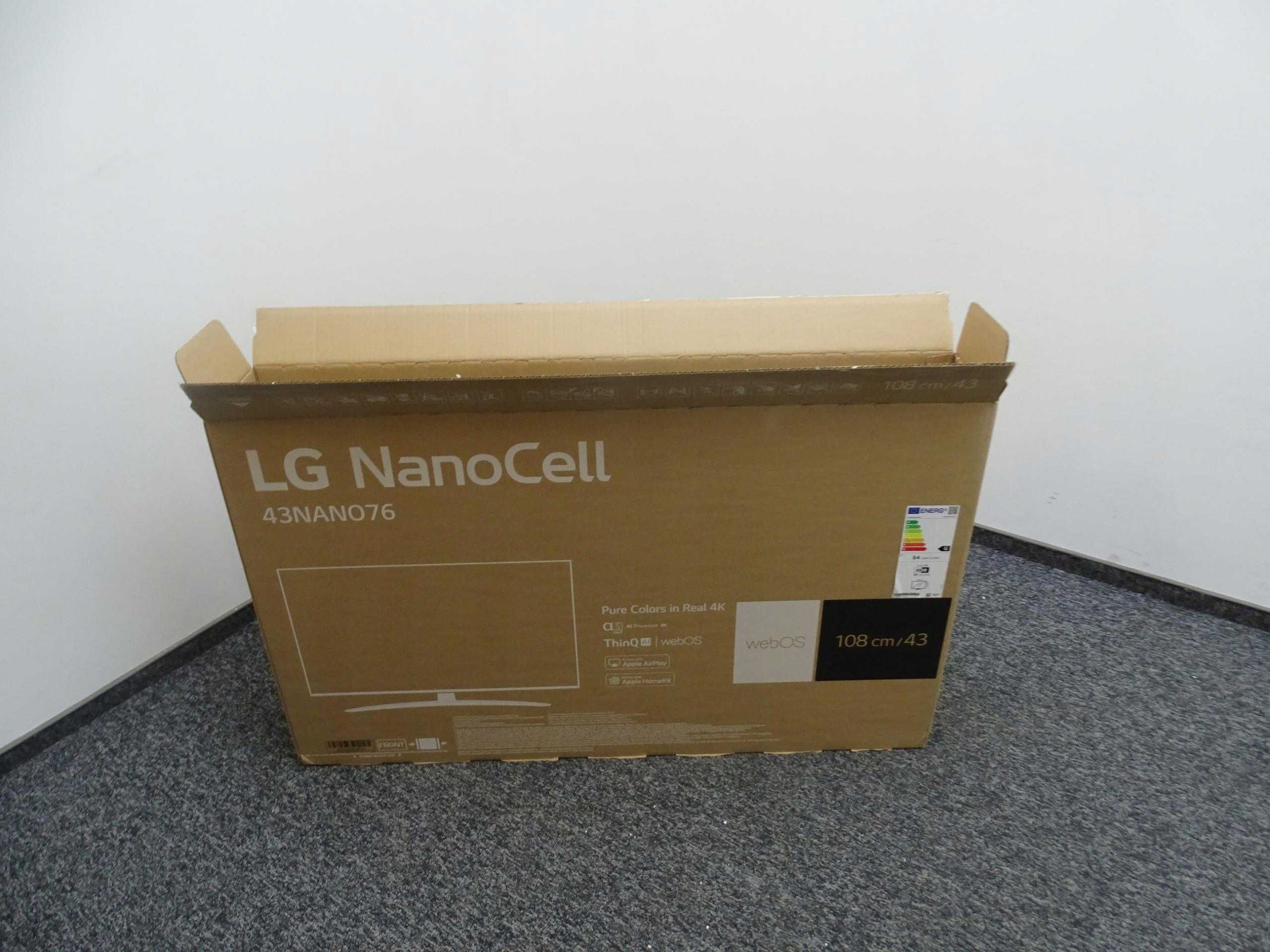 Telewizor LG 43NANO763QA nowy