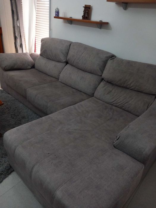Vendo sofa com chaselong