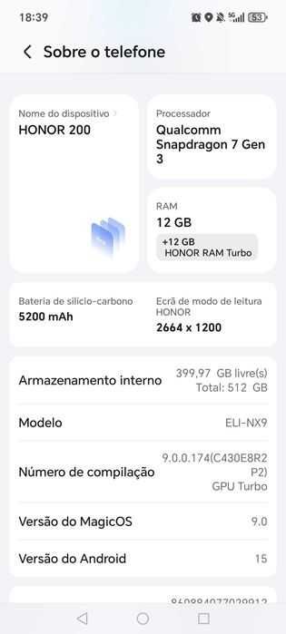 Honor 200 5G 512GB