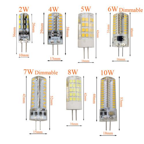 Lampadas Led G9 3W 5W 6W 10W