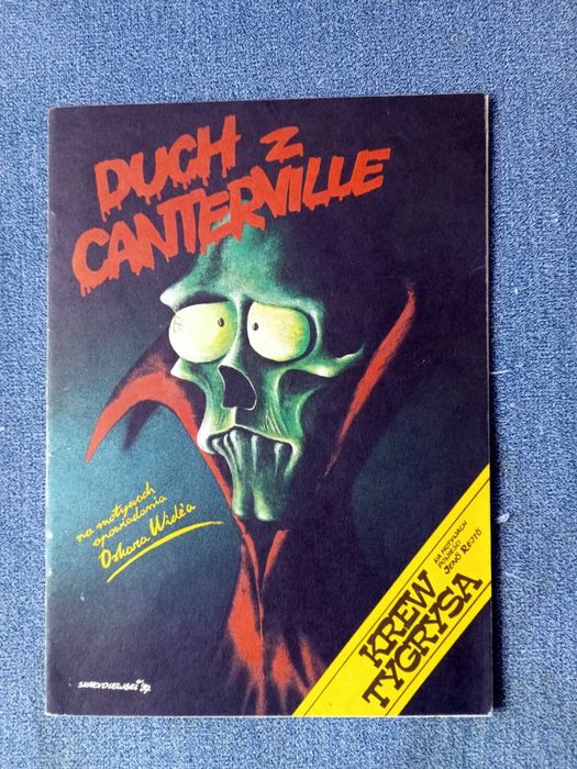 Komiks "Duch z Canterville. Krew Tygrysa"