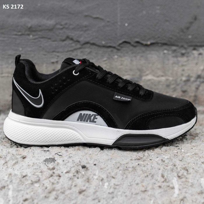 Кросівки Nike Air Zoom Black White. Арт: KS 2172