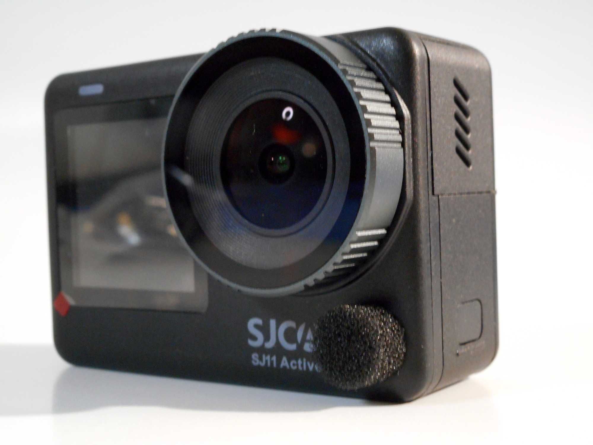 kamera sportowa SJCAM SJ11 Active 4K + ładowarka i 2 akumulatory zapas