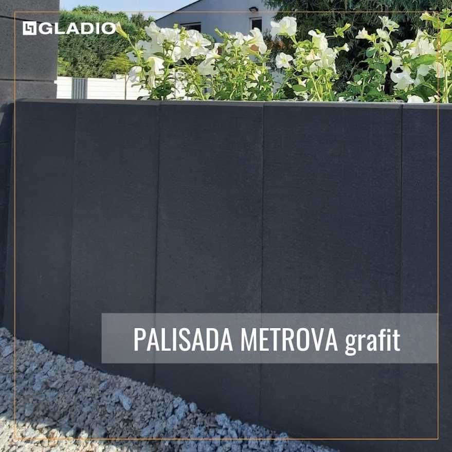 Palisada METROVA 8x30x100cm grafit GLADIO metrowa