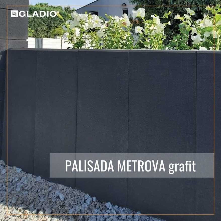 Palisada METROVA 8x30x100cm grafit GLADIO metrowa