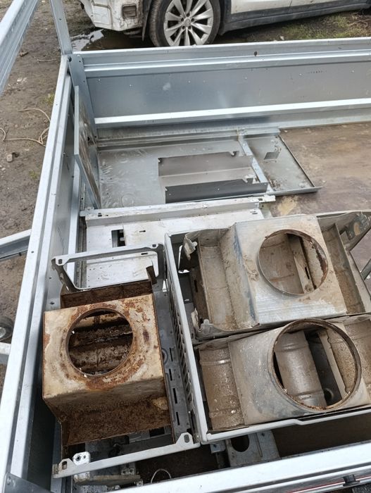 Części do pieców, blachy, hydraulika