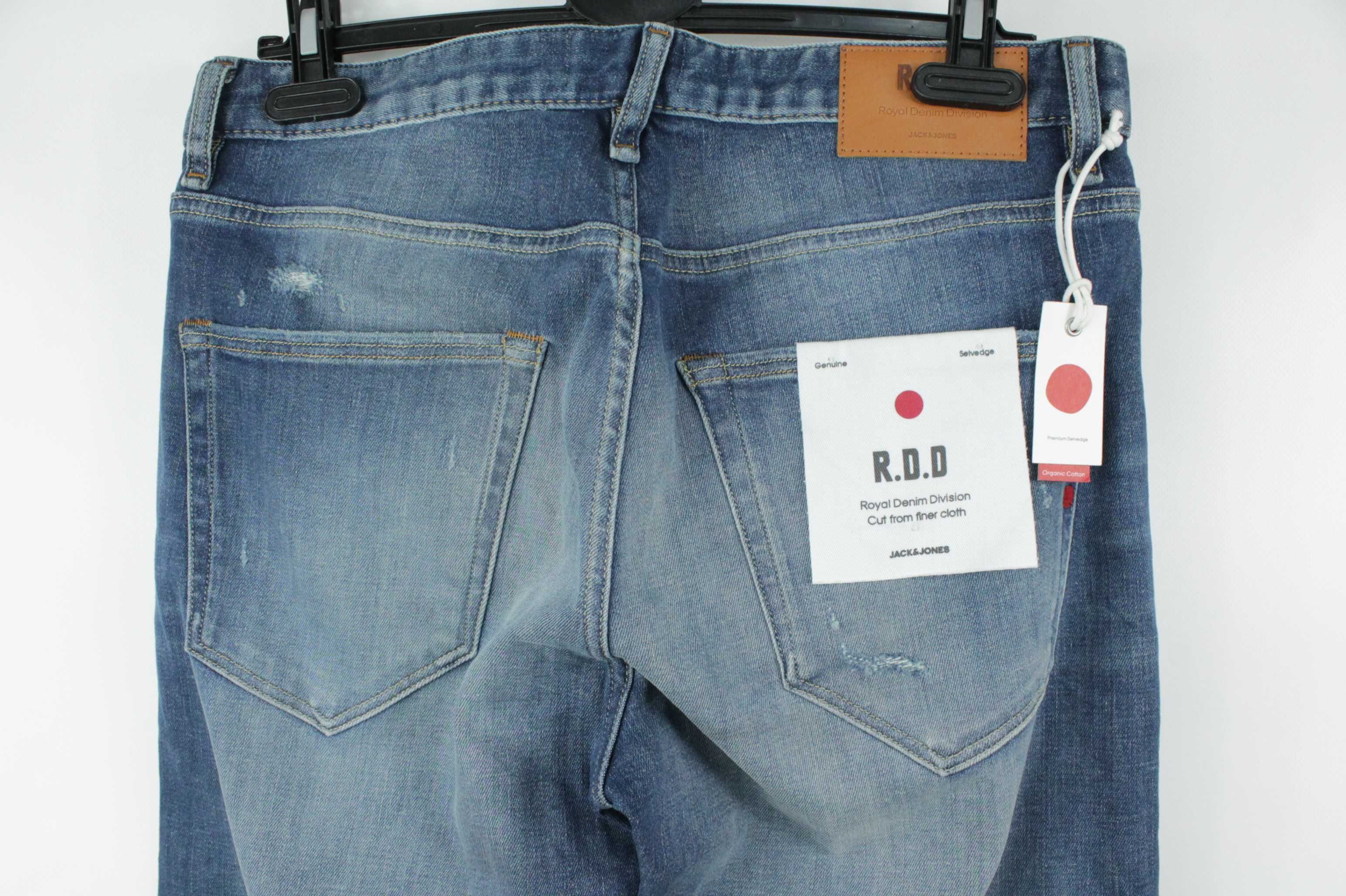 Шикарні джинси на літо Jack&Jones Gleen Royal Selvedge Розмір W32/L32