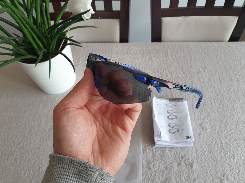 Okulary Ochronne Przyciemniane 3M Solus1000 Okulary Robocze!