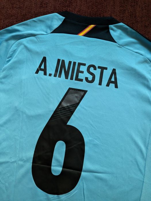 Camisola Iniesta #6 Espanha