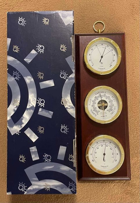 Метеостанція настінна BAROSTAR Франція (барометр,гигрометр,термометр)