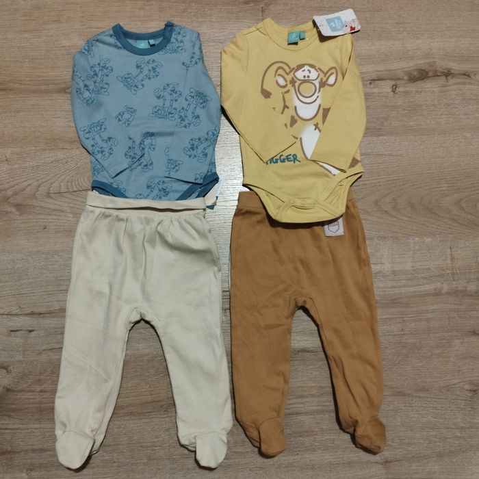 Body 2szt półspiochy 2szt chłopięce r. 80