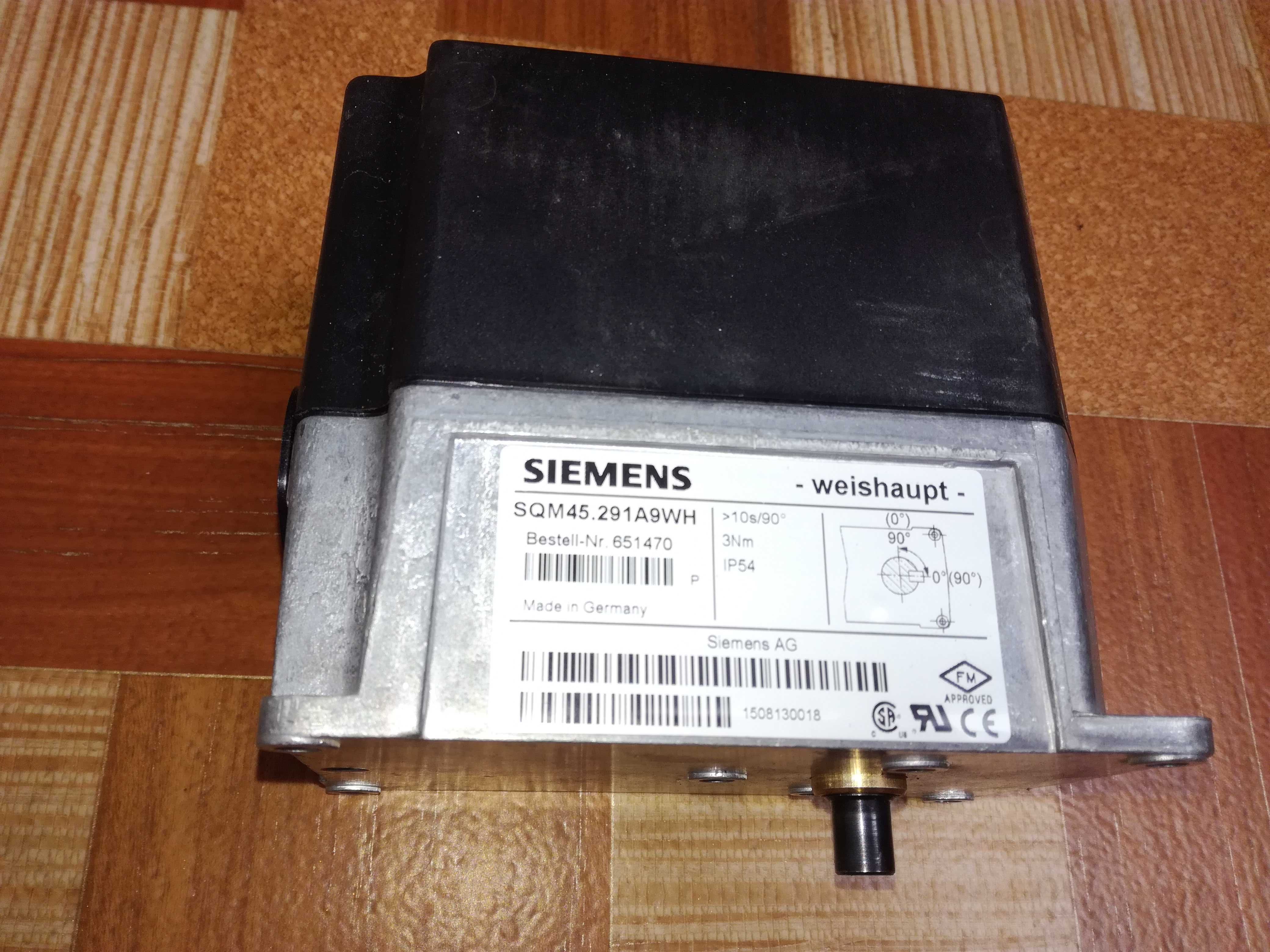 Serwomotor Siemens SQM45.291A9 SQM 45 Weishaupt klapa palnika