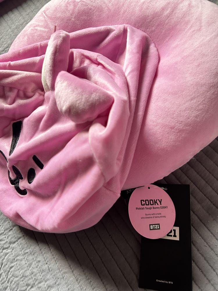 150zł taniej! BTS Cooky BT21 poduszka podróżna z kapturem