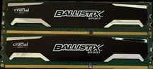 Pamięć RAM DDR3 Crucial Ballistix 2x8GB 16GB 1600MHz