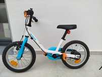 Bicicleta Decathlon 4-6 anos com rodinhas