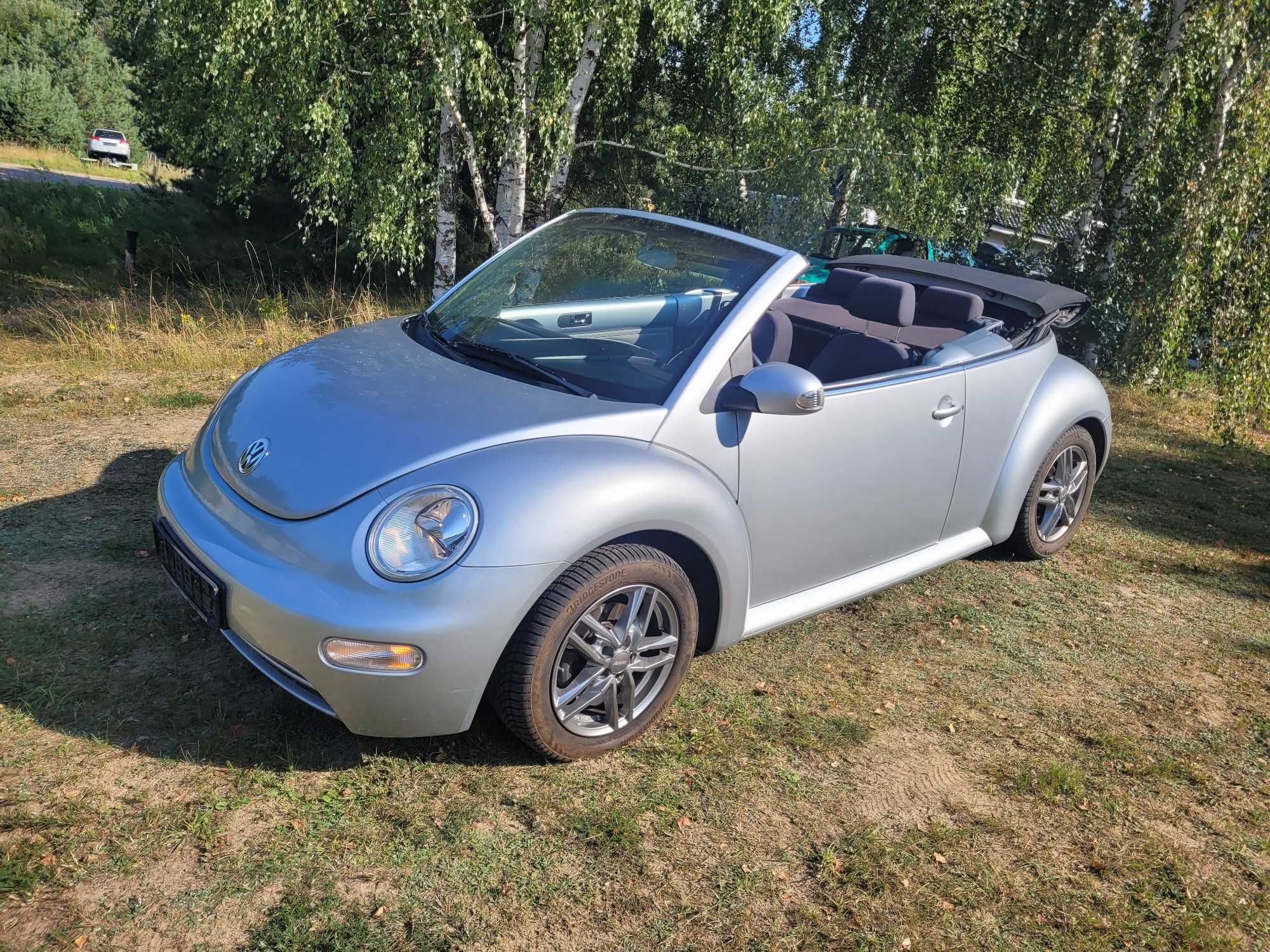 VW New Beetle Cabriolet sprowadzony 1,6b MPI 104 TYŚ KM.2003R