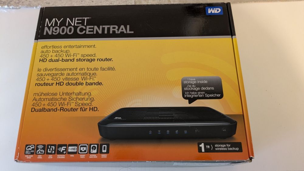 Router com disco rígido 1TB