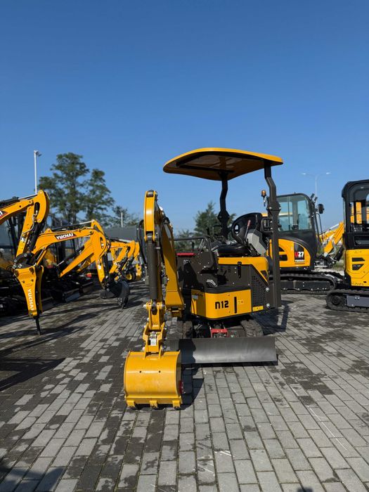 NEX N12 JOY nowa minikoparka silnik Yanmar pompa Shimadzu