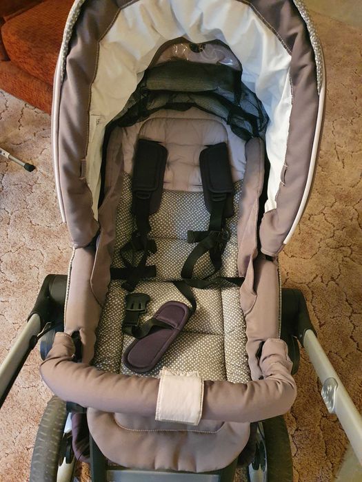 Wózek dziecięcy Teutonia - gondola, spacerówka, fotelik samochodowy