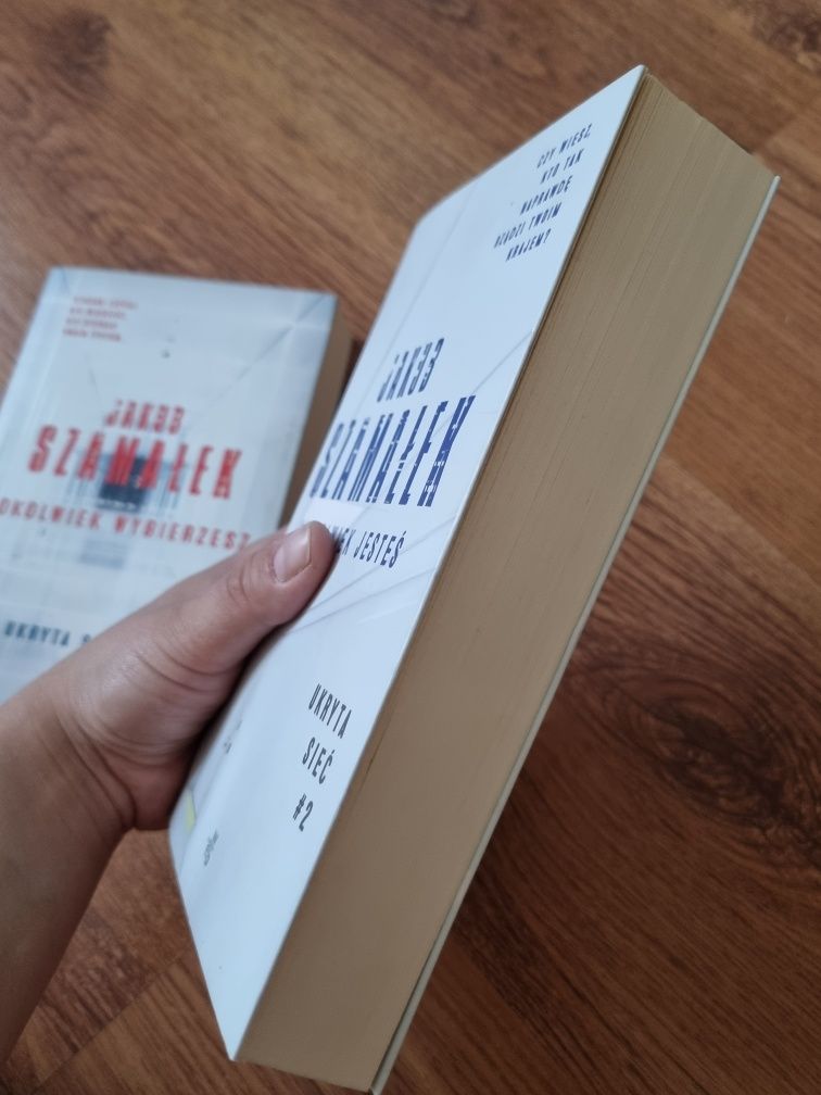 2 książki Jakub Szamałek cokolwiek wybierzesz Kimkolwiek jesteś