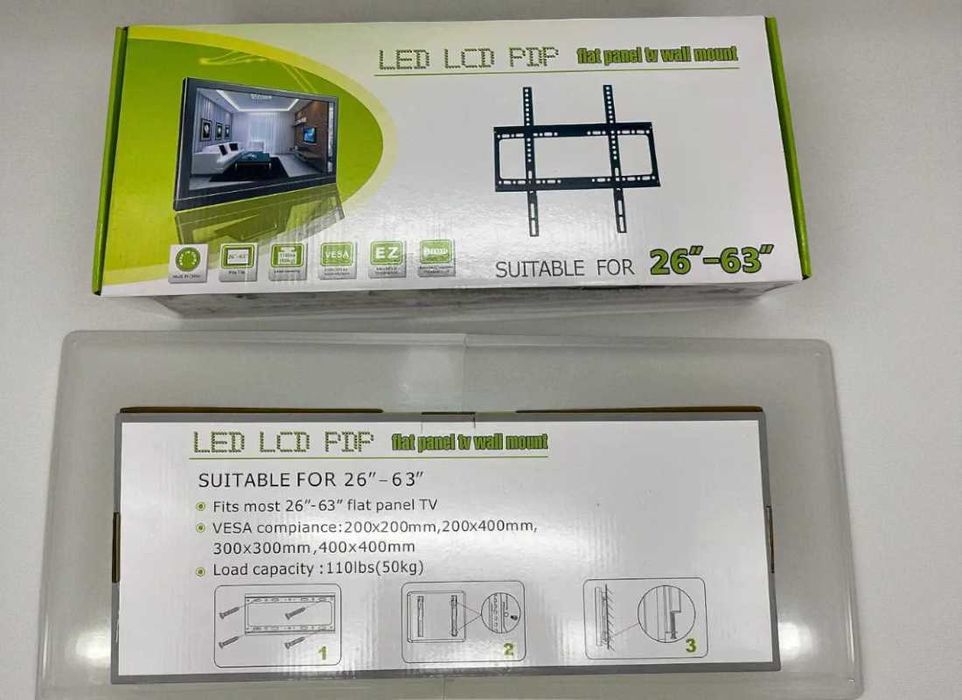 Настінний кронштейн TV STAND 26"-63" до 50 кг кріплення для телевізора