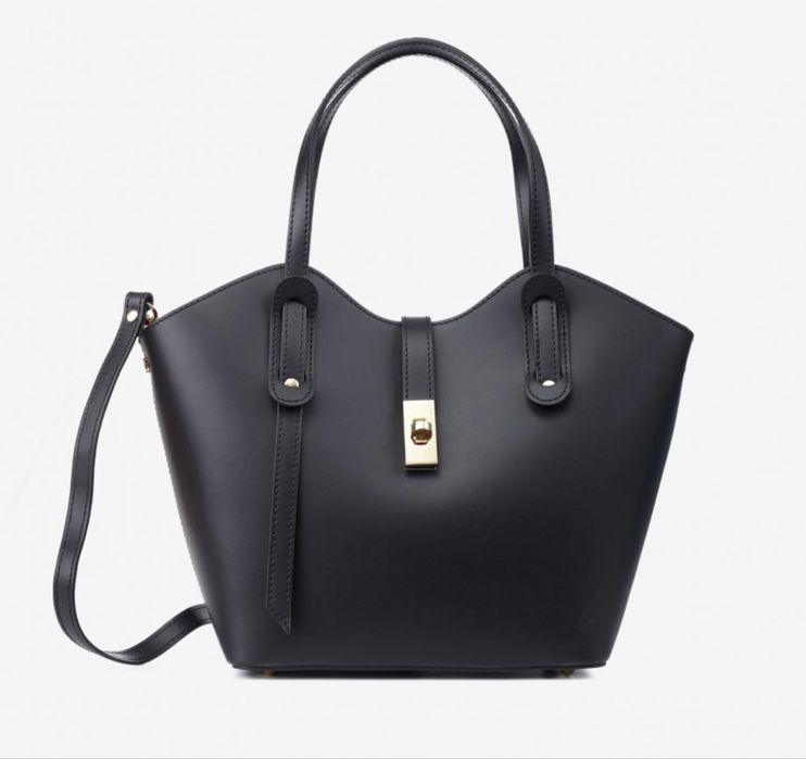 Сумка шопер пудра шкіряна сумка червона бежева чорна Кожаная сумка