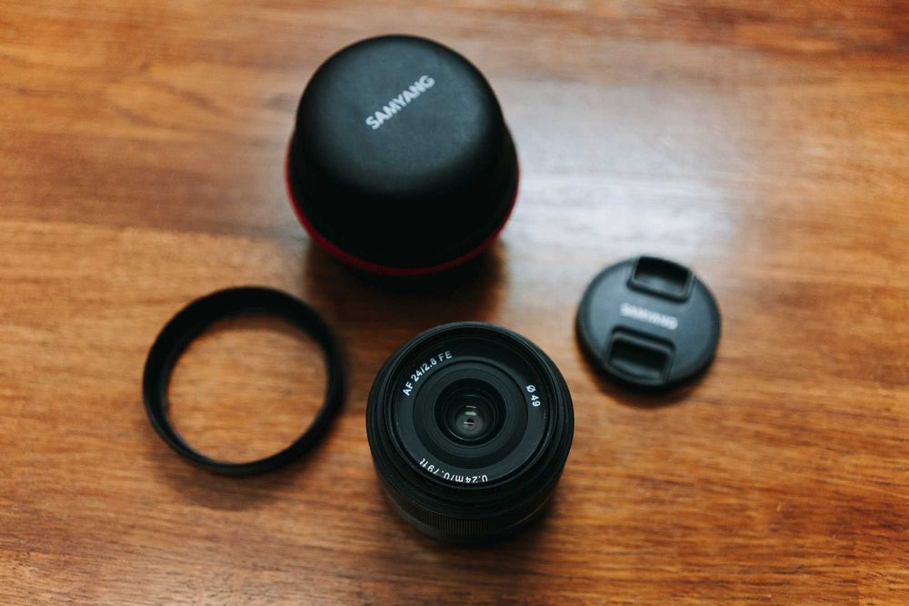 Obiektyw Samyang 24mm f/2.8 - Sony E / FE - Pełna klatka - lekki