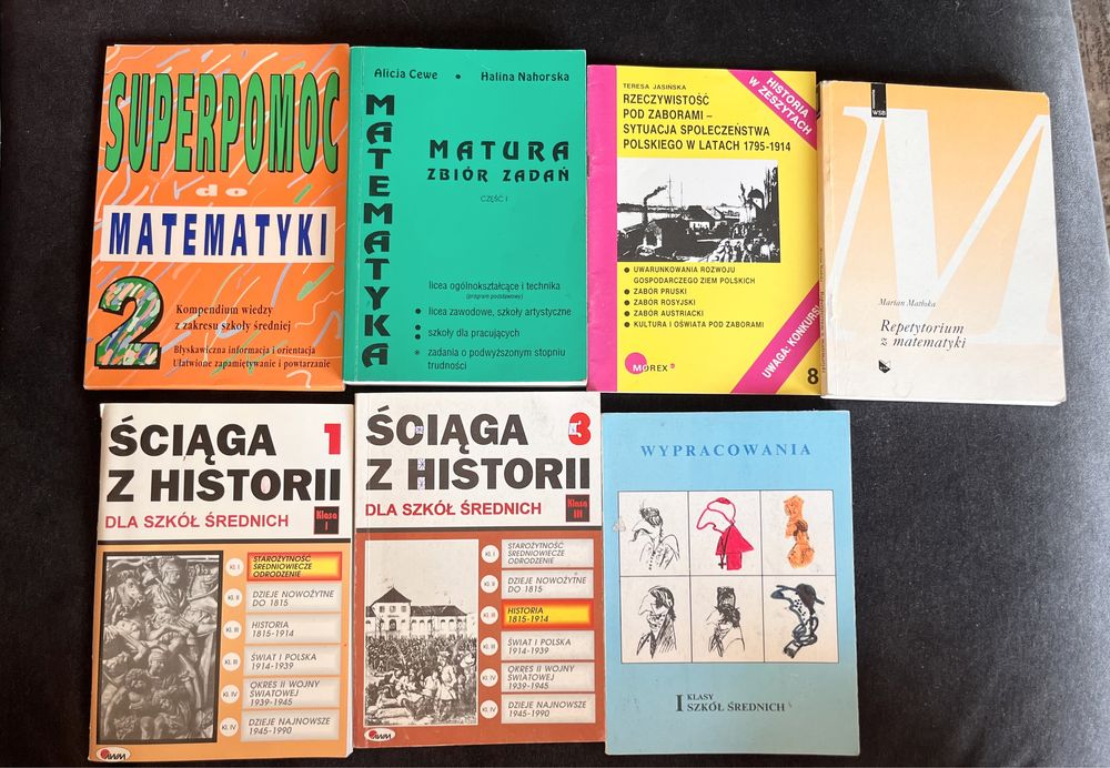 Ściąga z historii,  matematyka matura  , wypracowania , maturzysty ,
