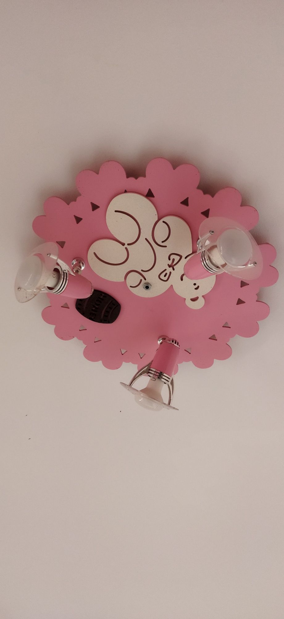 Lampa sufitowa + 3 żarówki LED