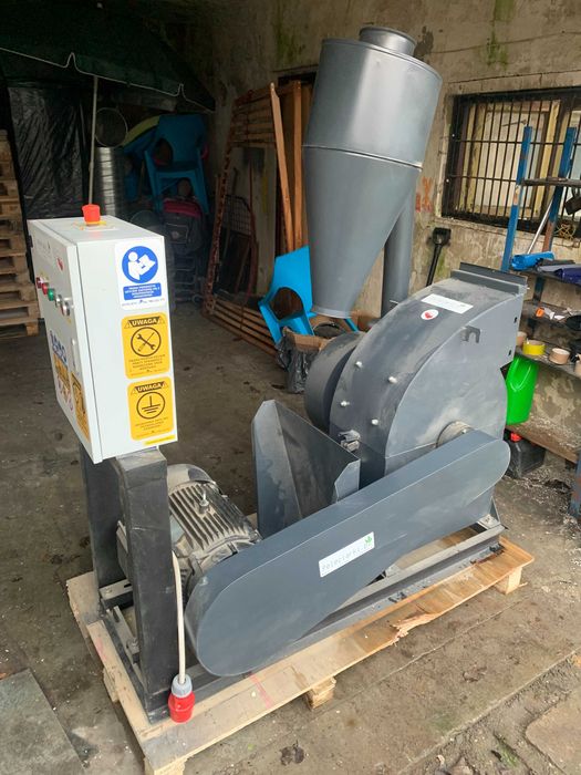 Młyn/rozdrabniacz bijakowy 15 kW HMB-500 — 2022 — NOWY