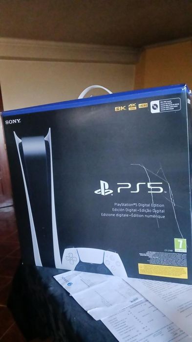 Ps5 nova com comando