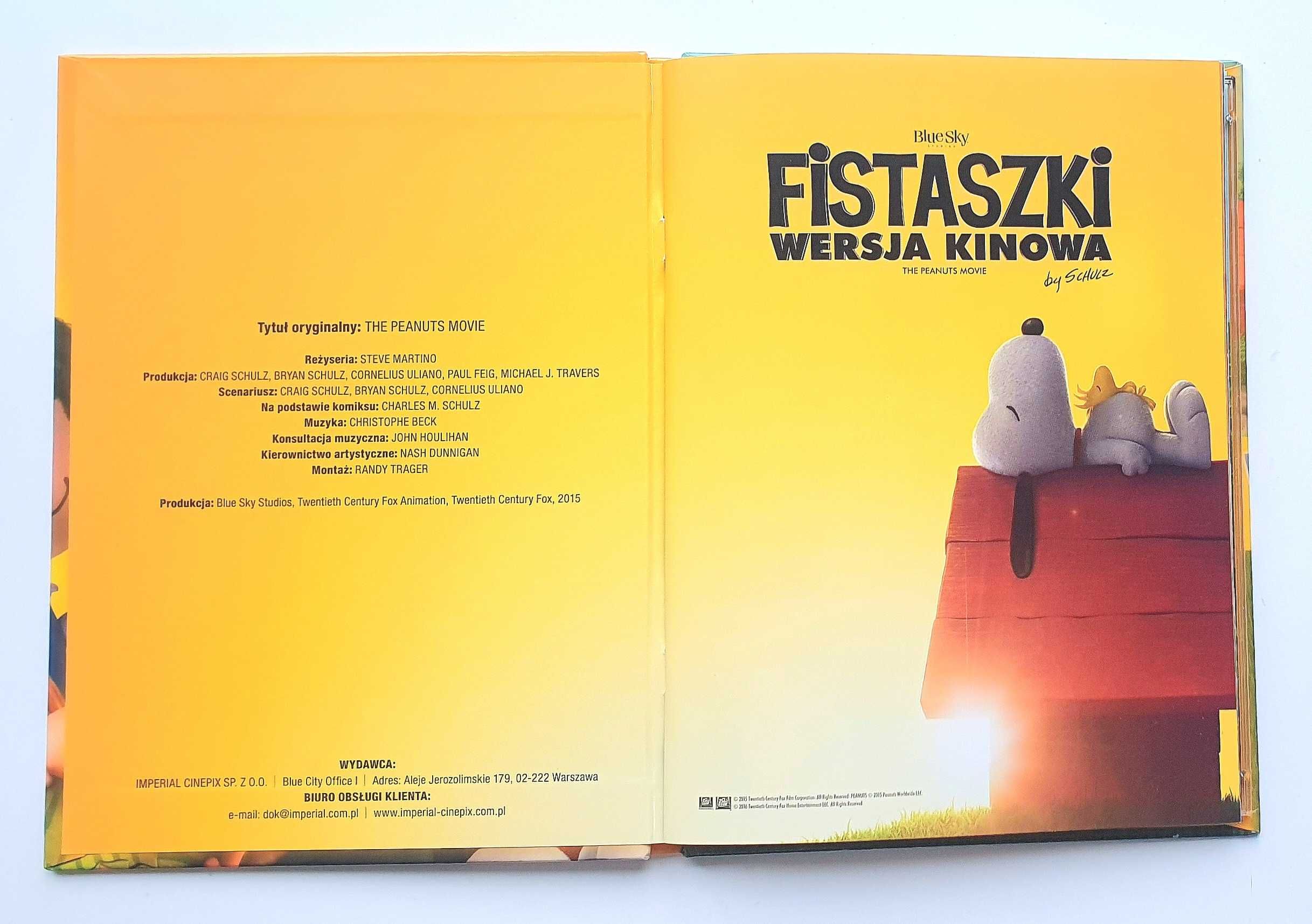 Fistaszki, wersja kinowa, Blue Sky Studio, film na DVD