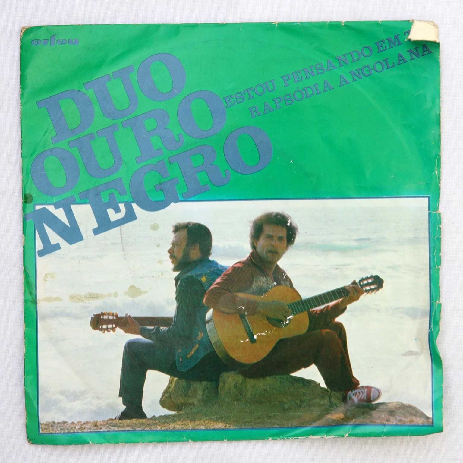 Discos Vinil Single Duo Ouro Negro em muito bom estado