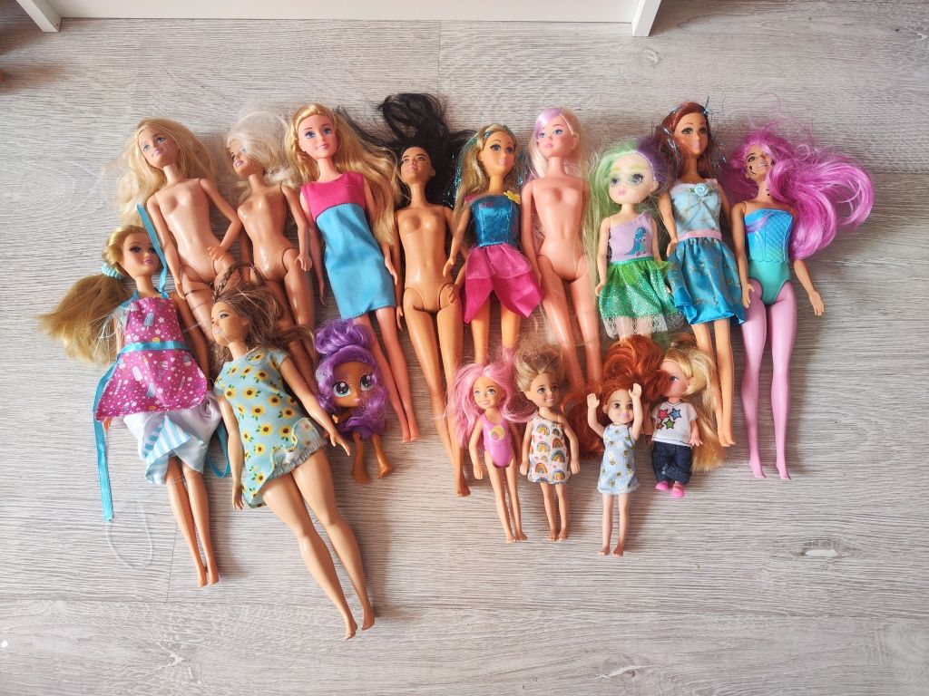 Lalki barbie 16 sztuk