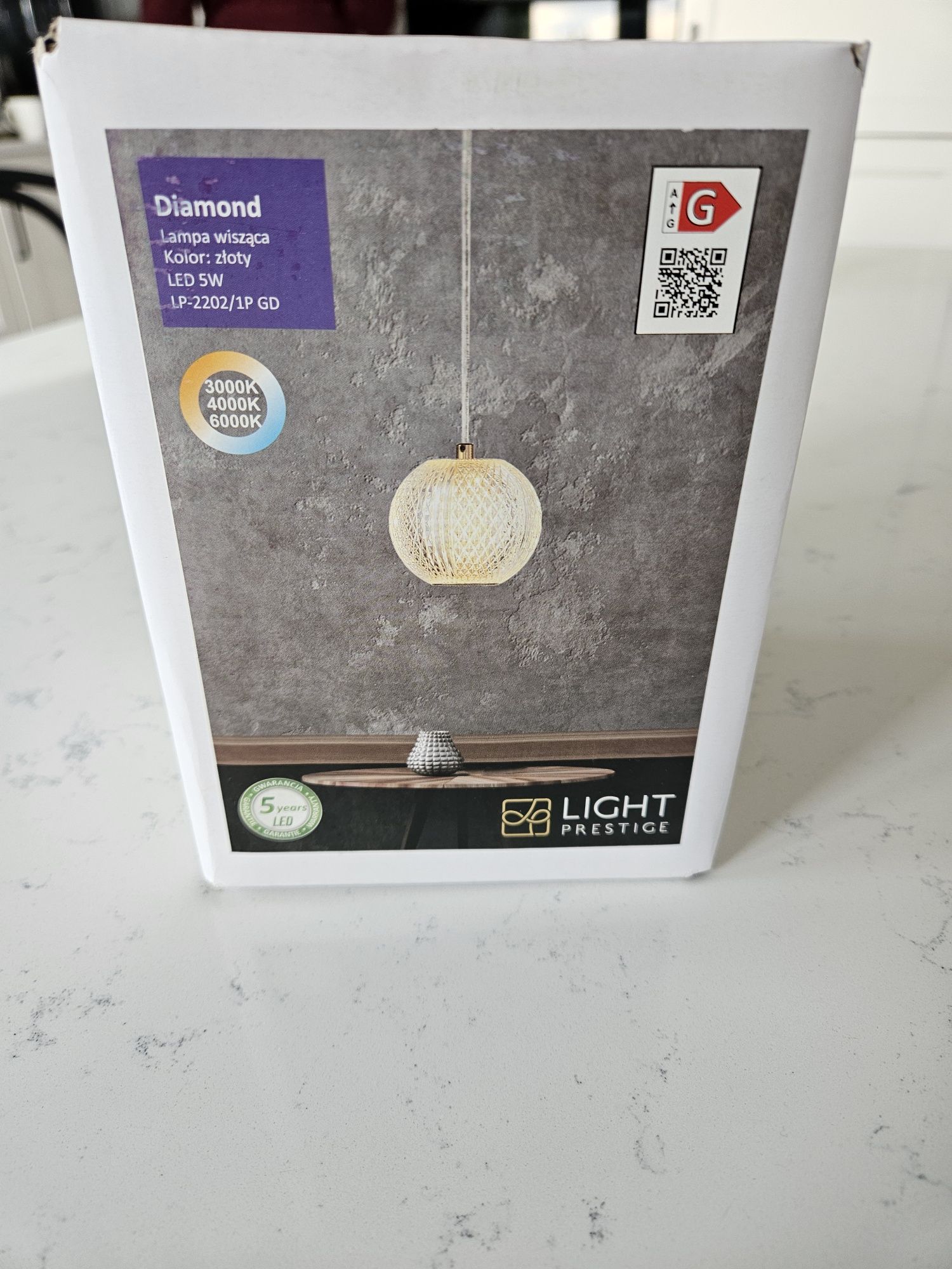 Lampa wisząca diamond led