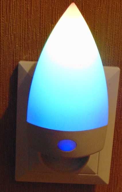 Lampka nocna dziecięca wtykowa LED Clarus WL-T607B