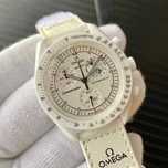Omega Swatch Biały Snoopy SO33W700 - używany, świetny stan
